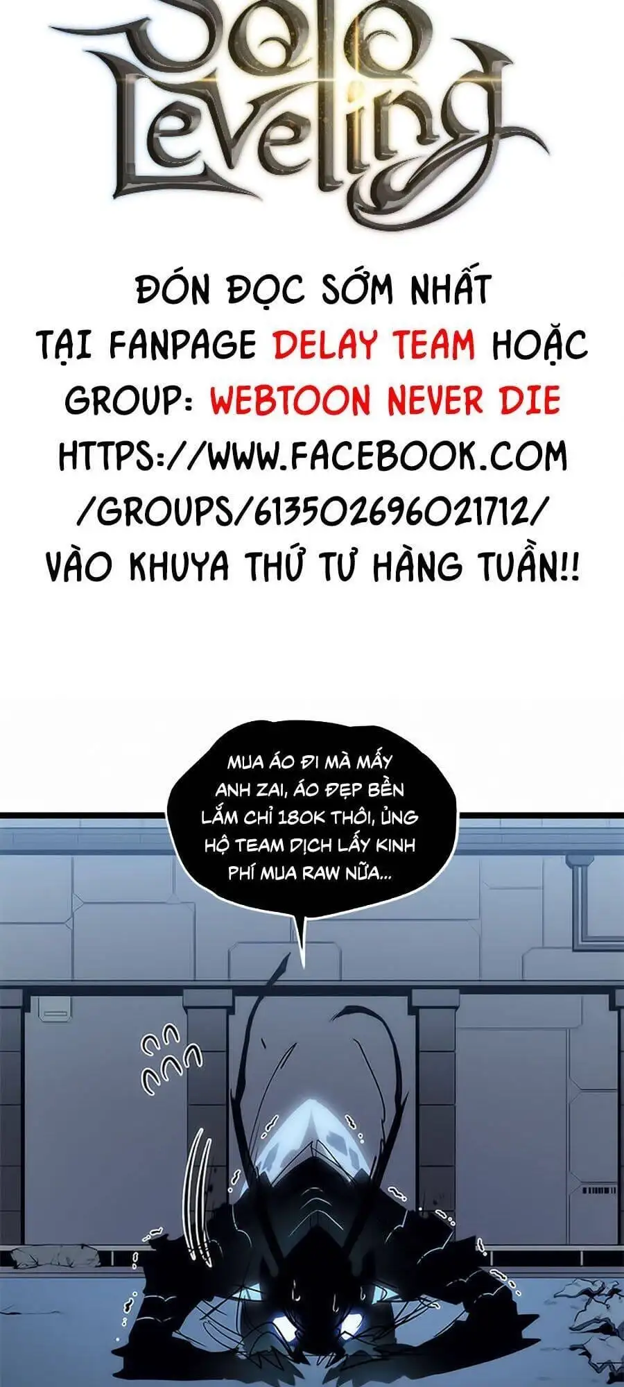 Truyện Tranh Tôi Thăng Cấp Một Mình - Solo Leveling trang 3