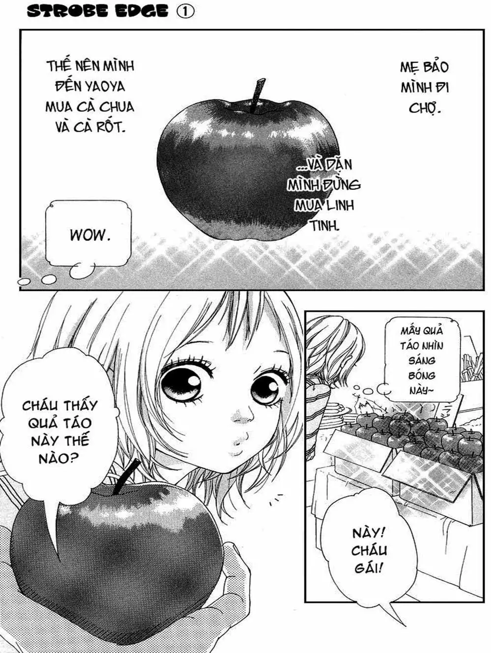 Truyện Tranh Tình Yêu Lấp Lánh - Strobe Edge trang 5
