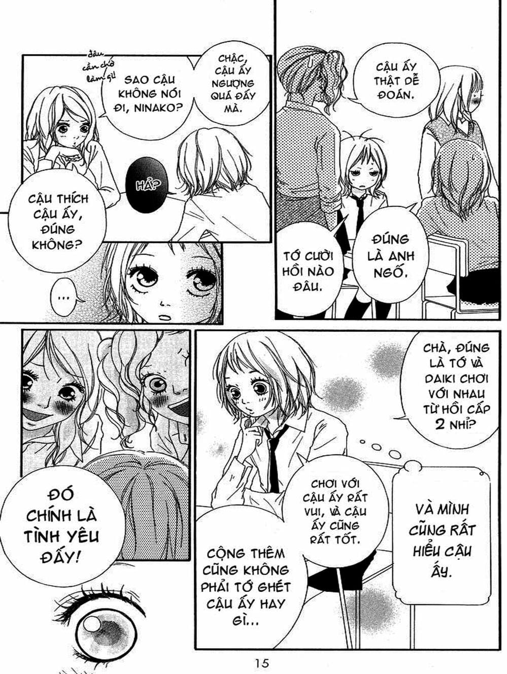 Truyện Tranh Tình Yêu Lấp Lánh - Strobe Edge trang 5