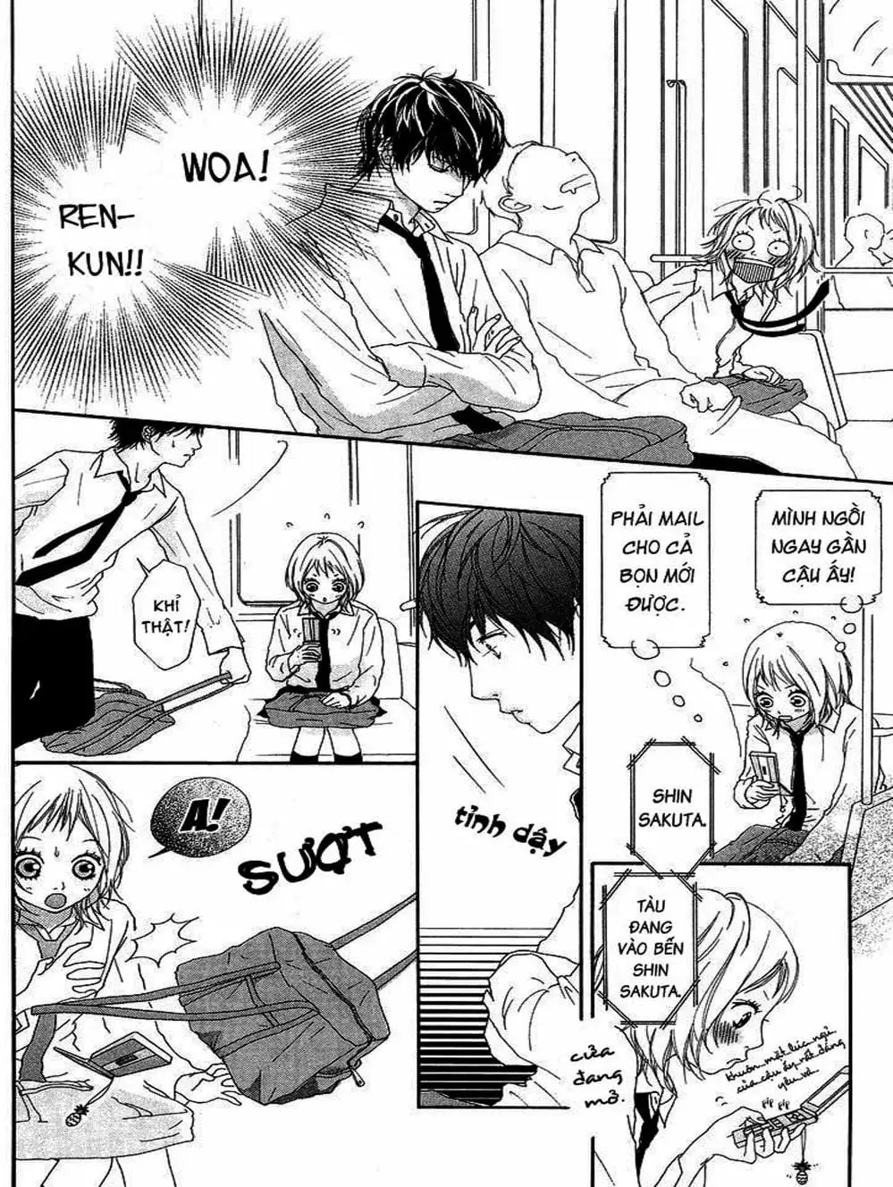 Truyện Tranh Tình Yêu Lấp Lánh - Strobe Edge trang 5