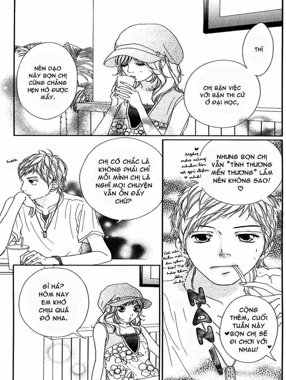 Truyện Tranh Tình Yêu Lấp Lánh - Strobe Edge trang 5