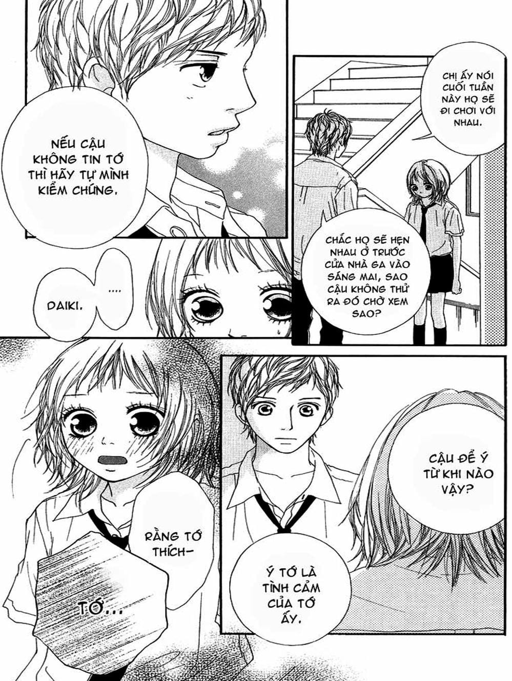 Truyện Tranh Tình Yêu Lấp Lánh - Strobe Edge trang 5