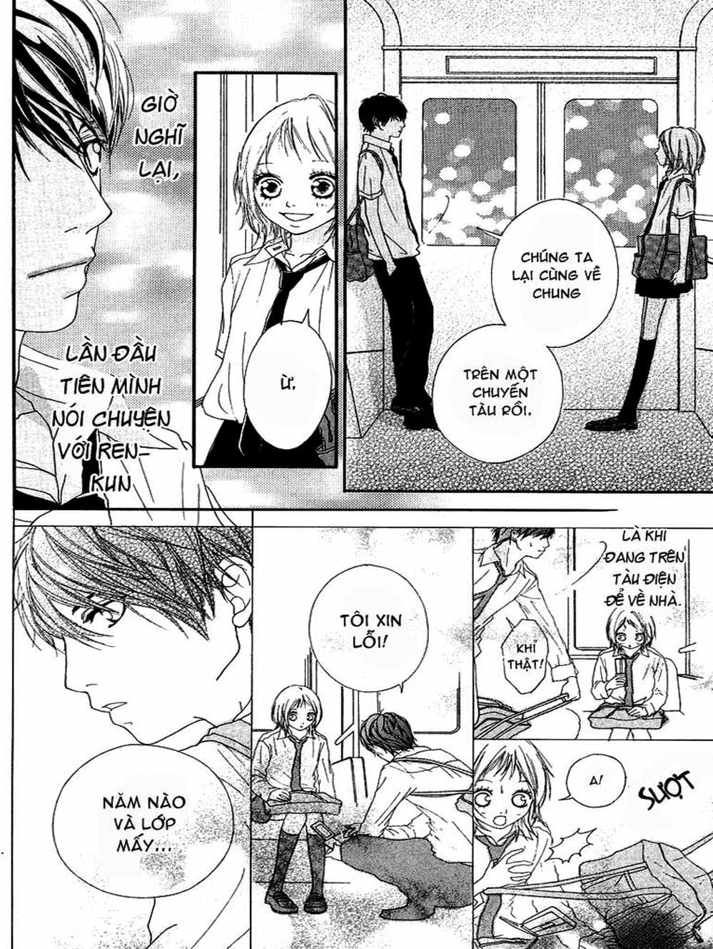 Truyện Tranh Tình Yêu Lấp Lánh - Strobe Edge trang 5