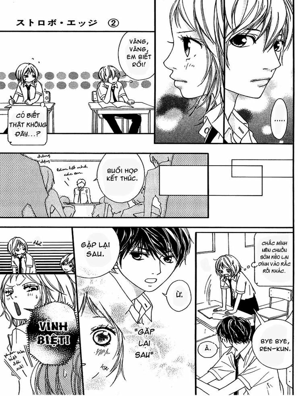 Truyện Tranh Tình Yêu Lấp Lánh - Strobe Edge trang 5