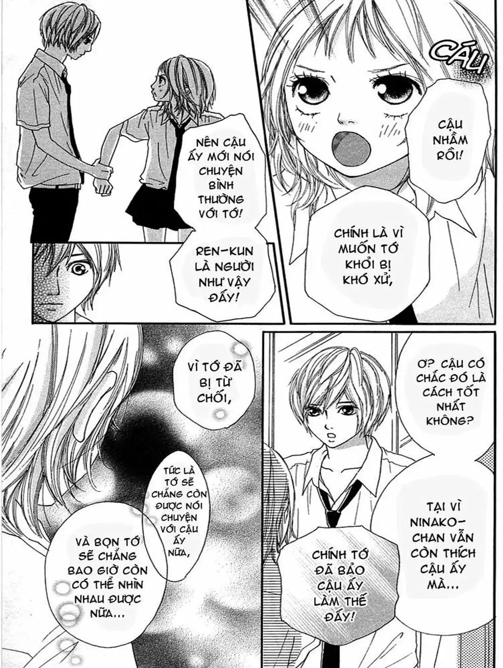 Truyện Tranh Tình Yêu Lấp Lánh - Strobe Edge trang 5