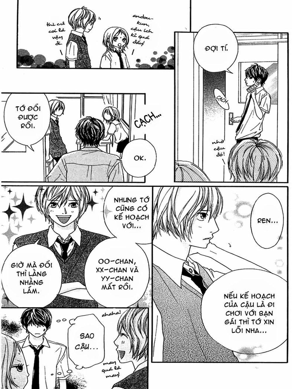 Truyện Tranh Tình Yêu Lấp Lánh - Strobe Edge trang 5