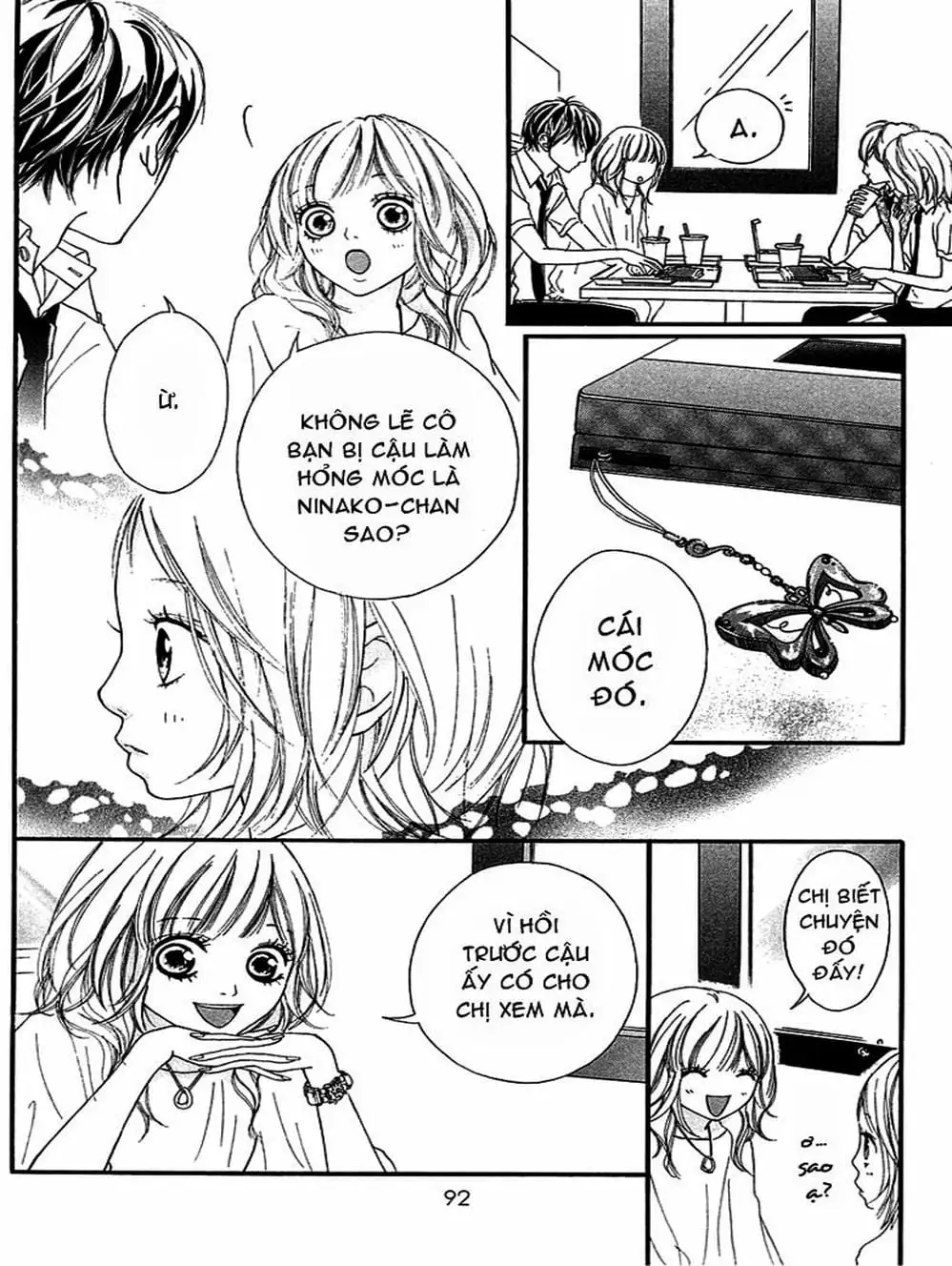 Truyện Tranh Tình Yêu Lấp Lánh - Strobe Edge trang 5