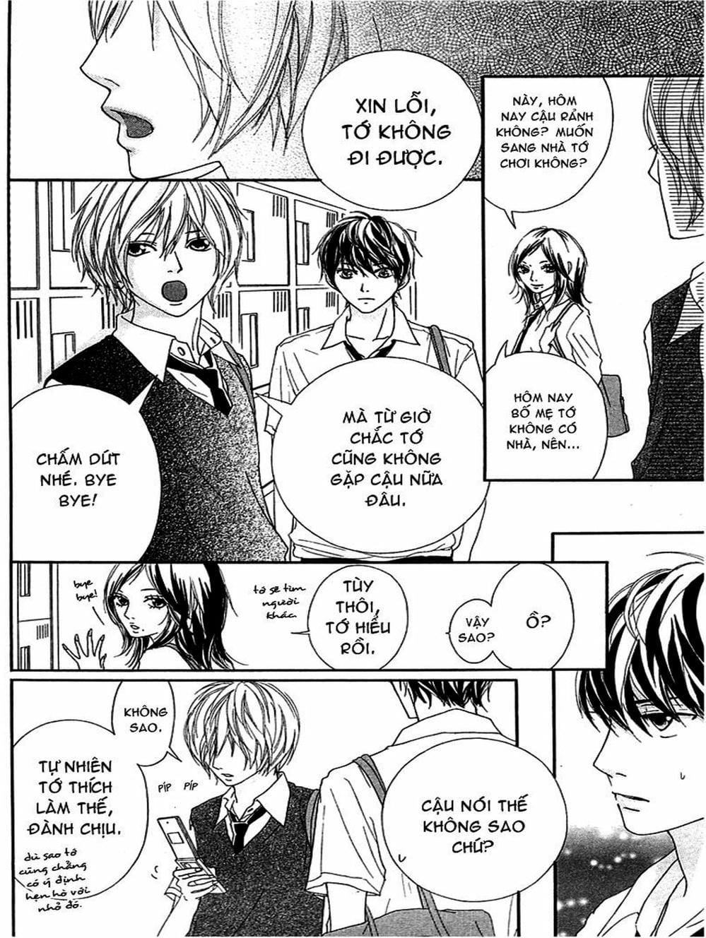 Truyện Tranh Tình Yêu Lấp Lánh - Strobe Edge trang 5