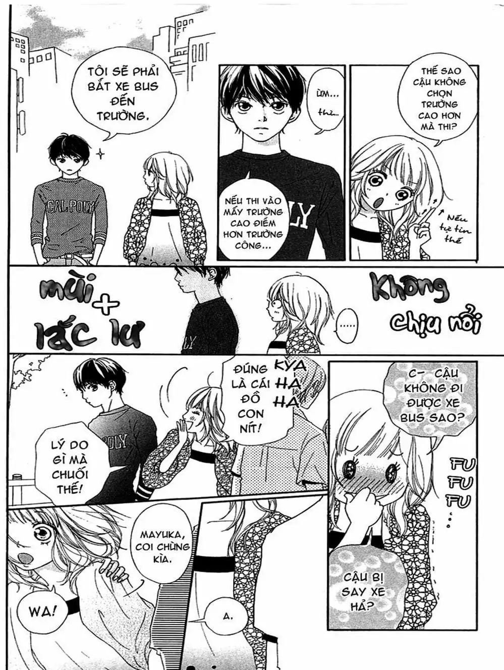 Truyện Tranh Tình Yêu Lấp Lánh - Strobe Edge trang 5