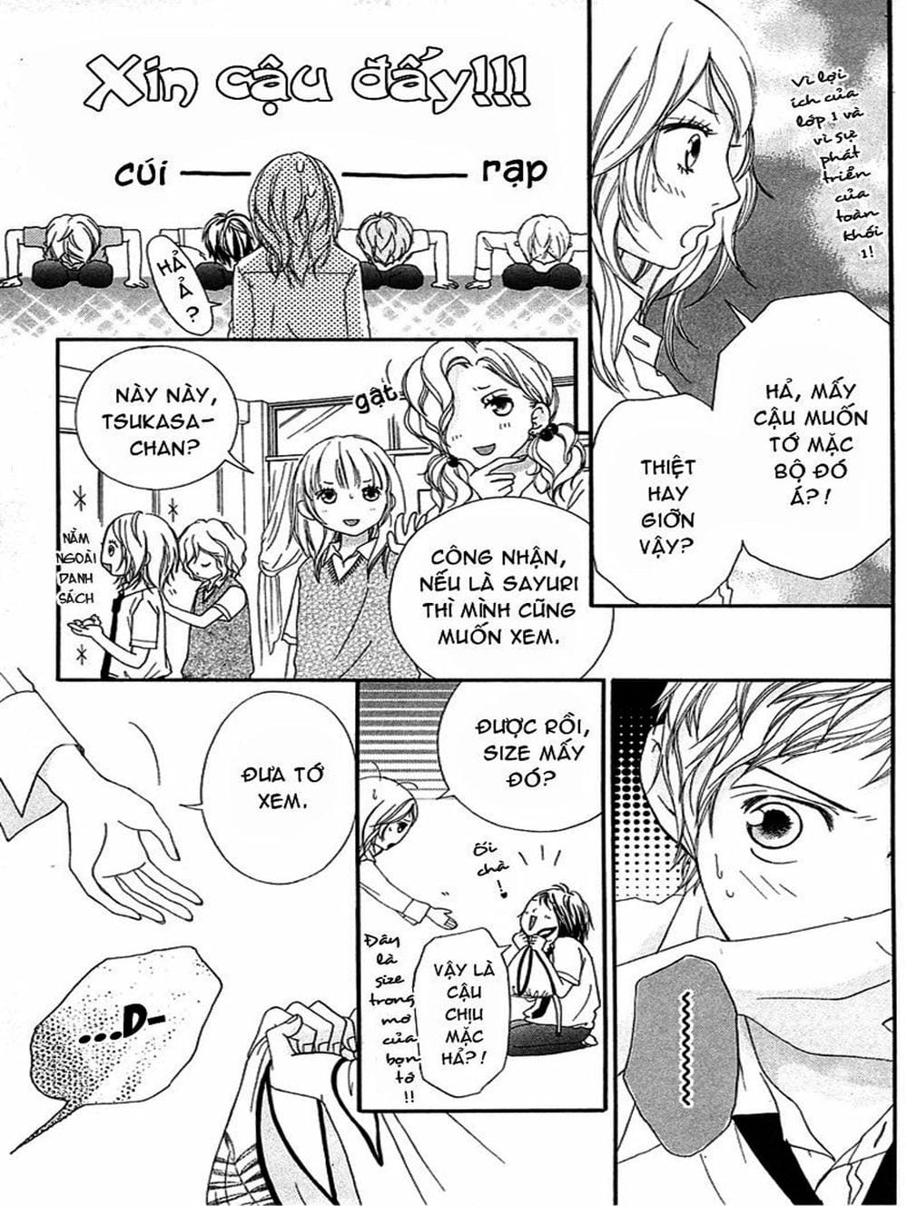 Truyện Tranh Tình Yêu Lấp Lánh - Strobe Edge trang 5