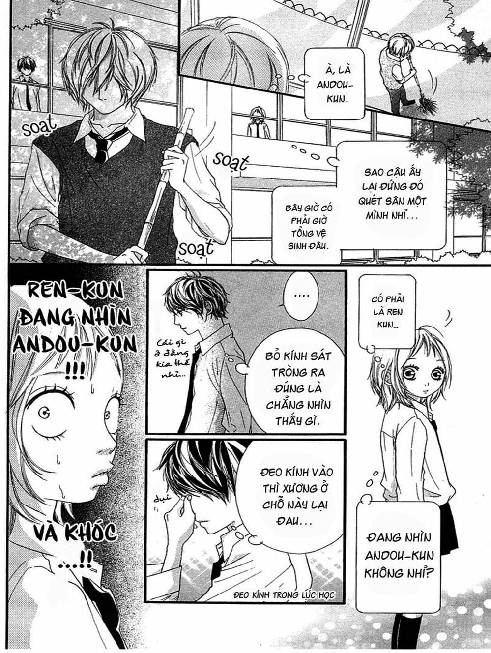 Truyện Tranh Tình Yêu Lấp Lánh - Strobe Edge trang 5