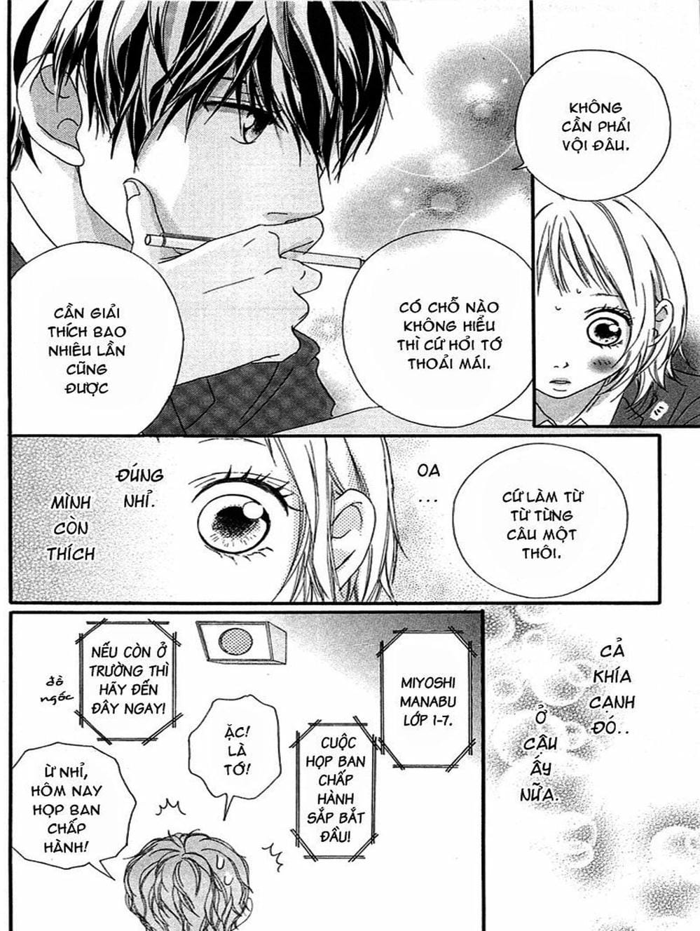 Truyện Tranh Tình Yêu Lấp Lánh - Strobe Edge trang 5