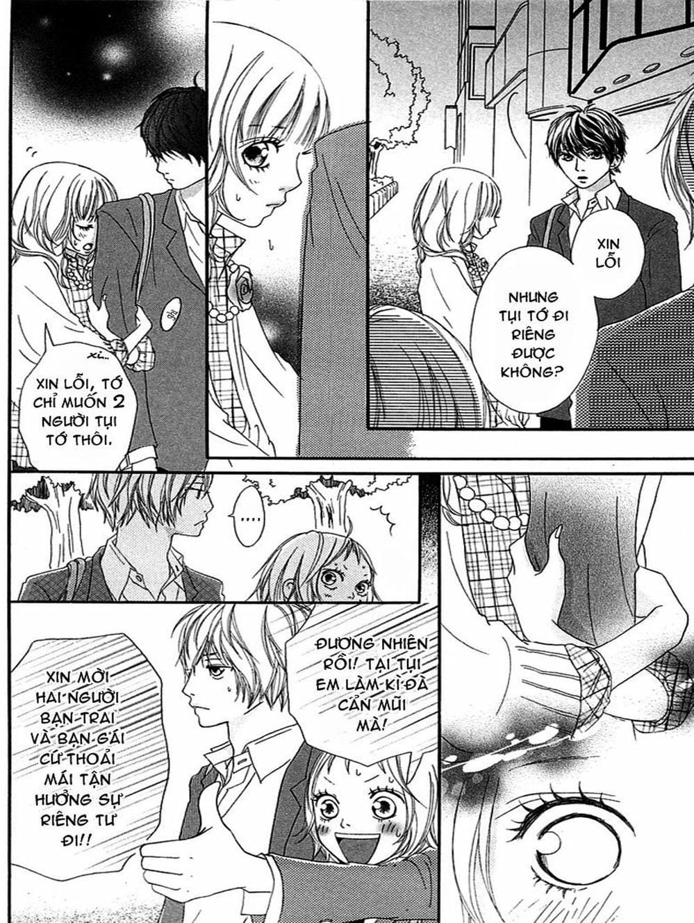 Truyện Tranh Tình Yêu Lấp Lánh - Strobe Edge trang 5