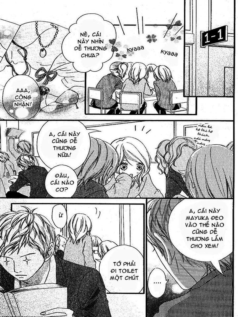 Truyện Tranh Tình Yêu Lấp Lánh - Strobe Edge trang 5