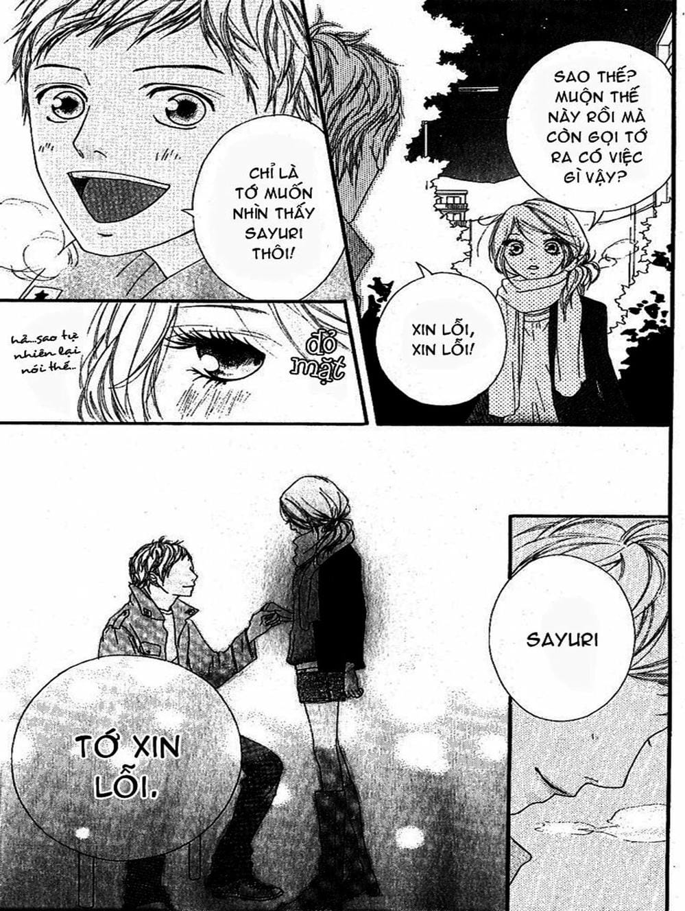 Truyện Tranh Tình Yêu Lấp Lánh - Strobe Edge trang 5