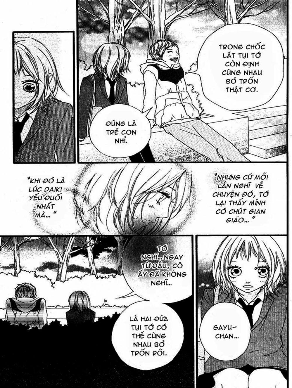 Truyện Tranh Tình Yêu Lấp Lánh - Strobe Edge trang 5