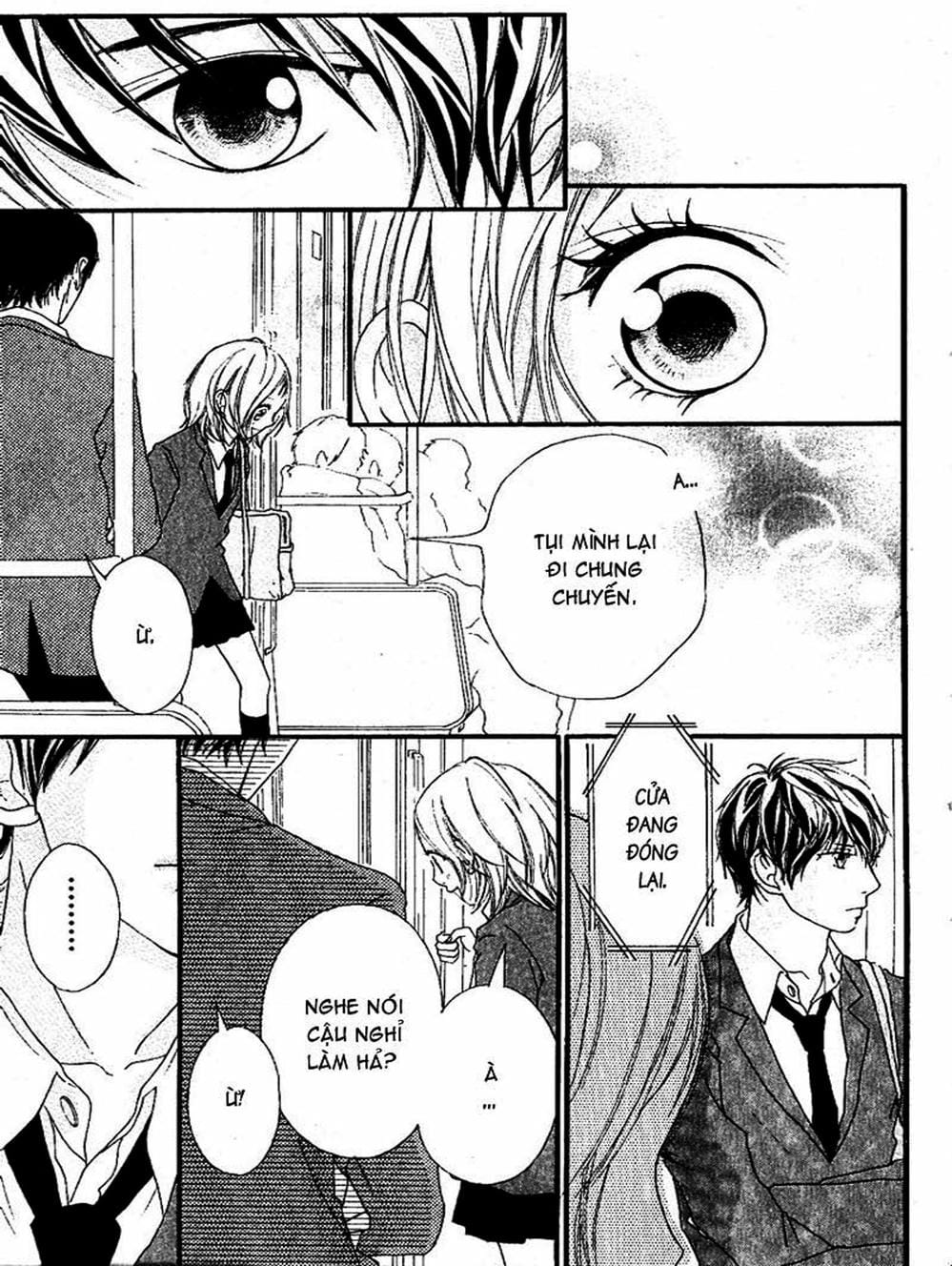 Truyện Tranh Tình Yêu Lấp Lánh - Strobe Edge trang 5