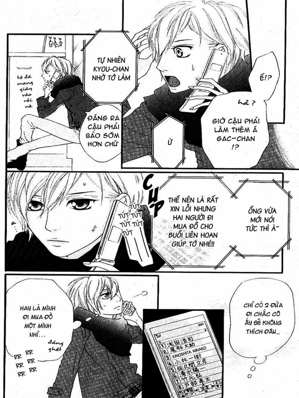 Truyện Tranh Tình Yêu Lấp Lánh - Strobe Edge trang 5