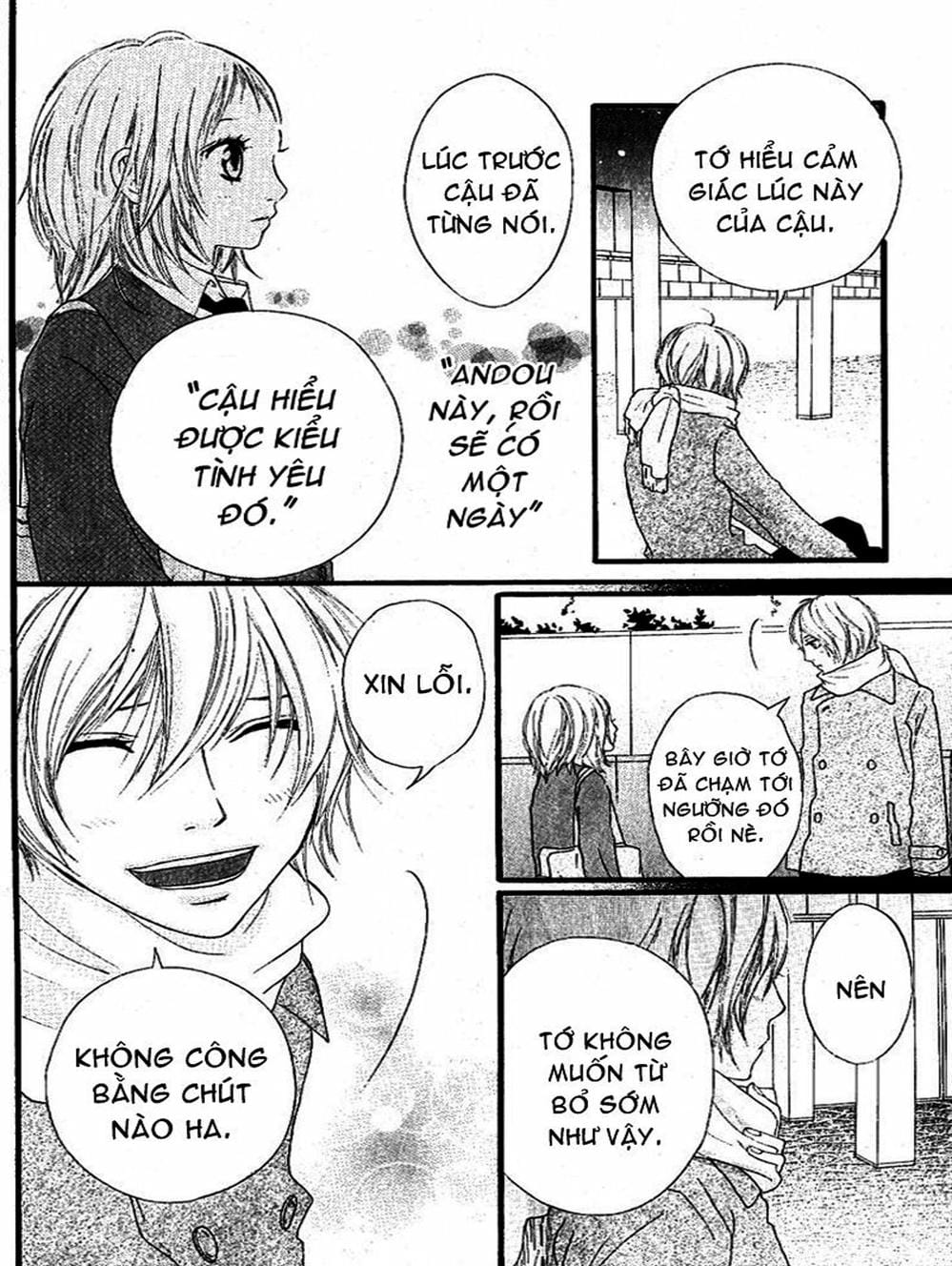 Truyện Tranh Tình Yêu Lấp Lánh - Strobe Edge trang 5