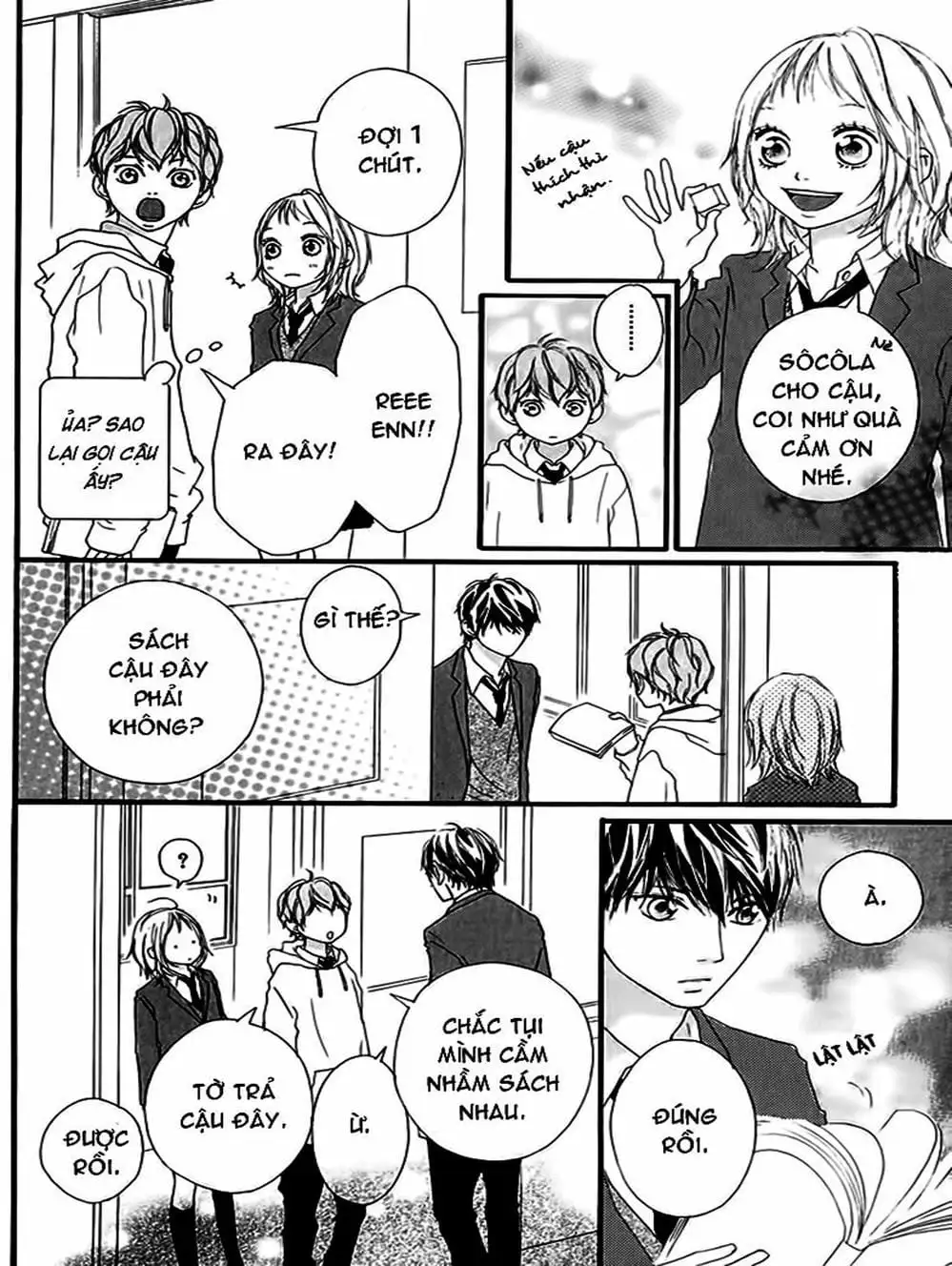 Truyện Tranh Tình Yêu Lấp Lánh - Strobe Edge trang 5