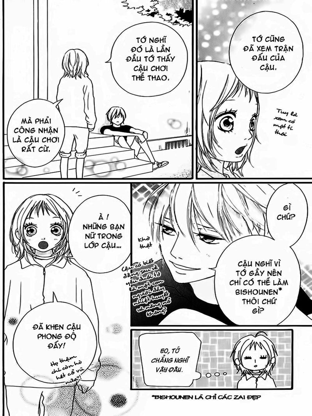 Truyện Tranh Tình Yêu Lấp Lánh - Strobe Edge trang 5