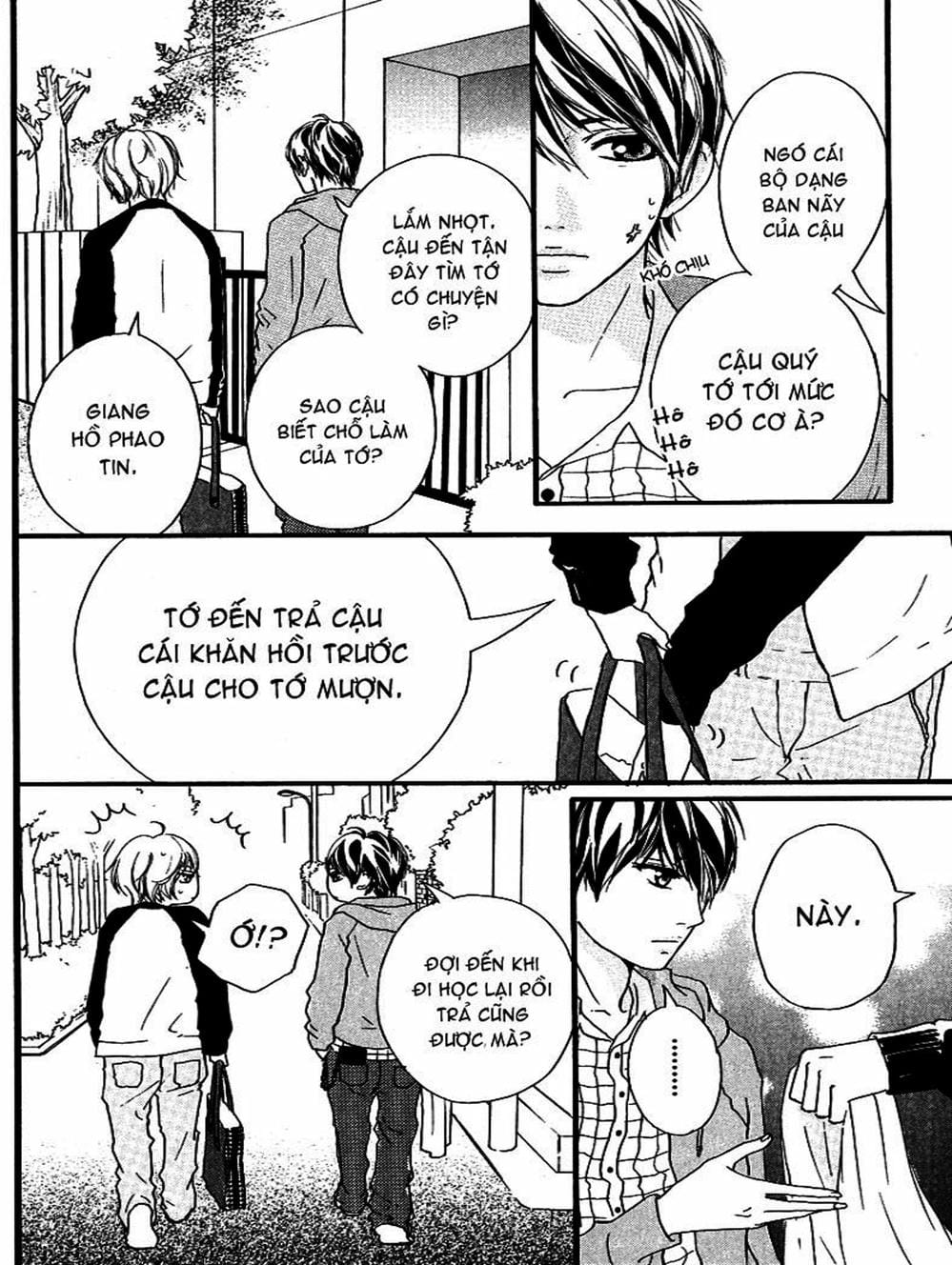 Truyện Tranh Tình Yêu Lấp Lánh - Strobe Edge trang 5