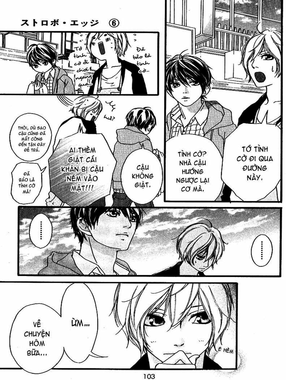Truyện Tranh Tình Yêu Lấp Lánh - Strobe Edge trang 5