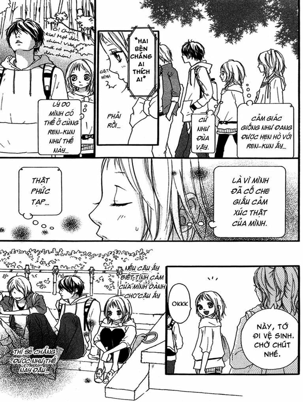 Truyện Tranh Tình Yêu Lấp Lánh - Strobe Edge trang 5