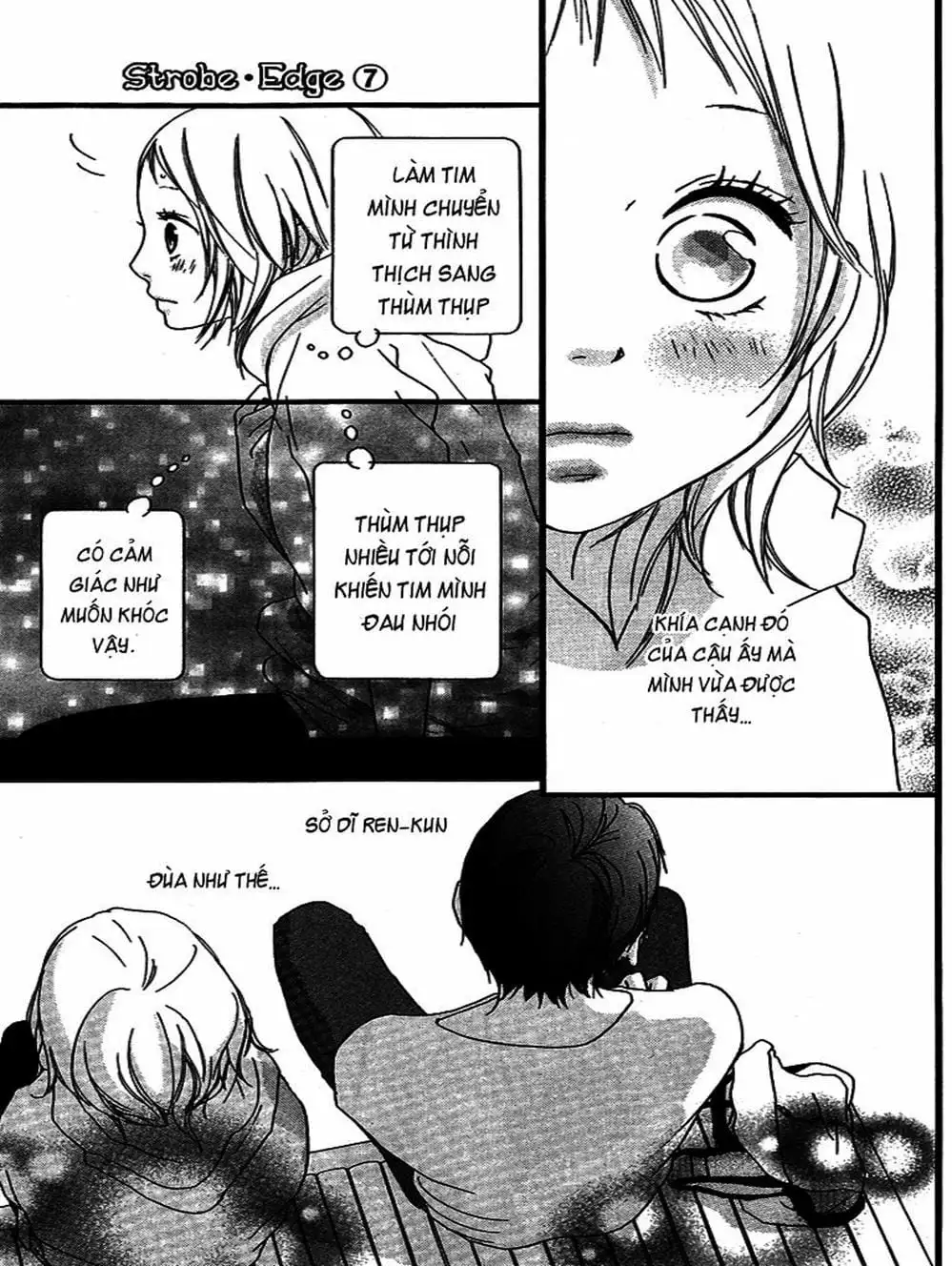 Truyện Tranh Tình Yêu Lấp Lánh - Strobe Edge trang 5