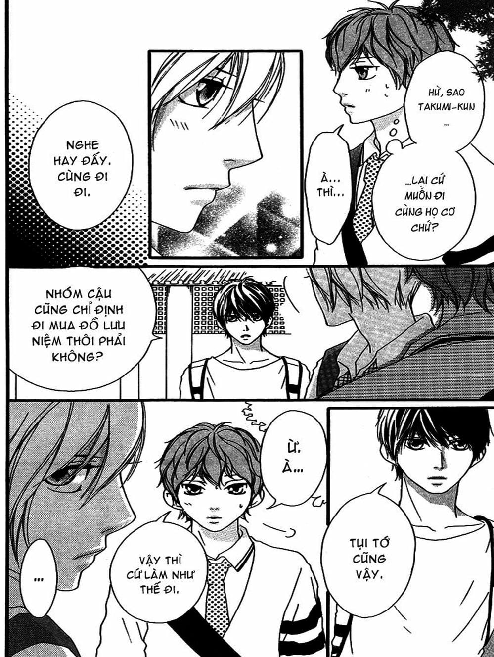 Truyện Tranh Tình Yêu Lấp Lánh - Strobe Edge trang 5