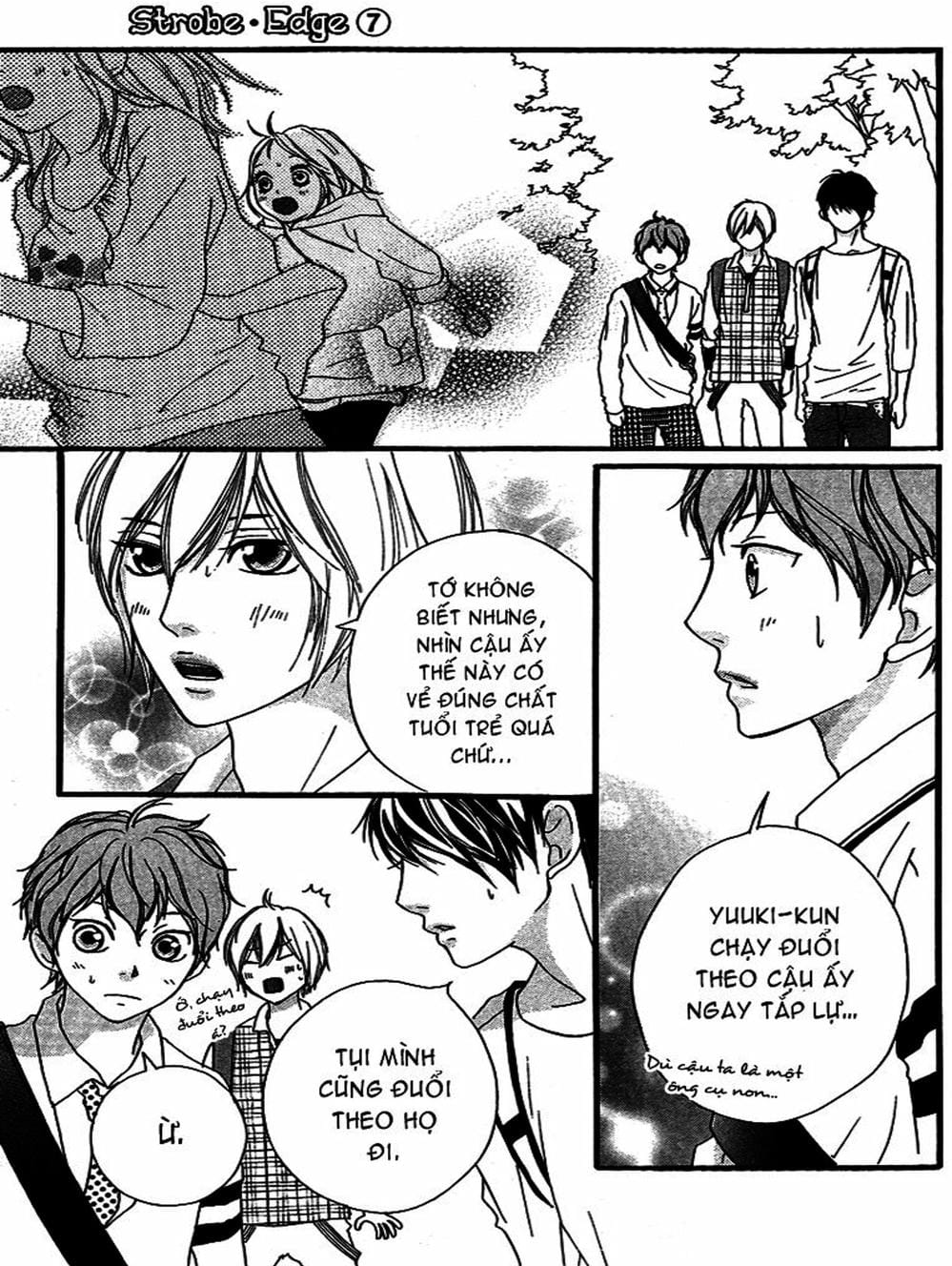 Truyện Tranh Tình Yêu Lấp Lánh - Strobe Edge trang 5