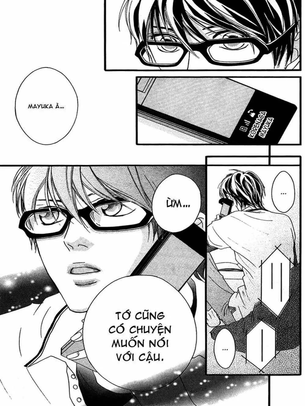 Truyện Tranh Tình Yêu Lấp Lánh - Strobe Edge trang 5
