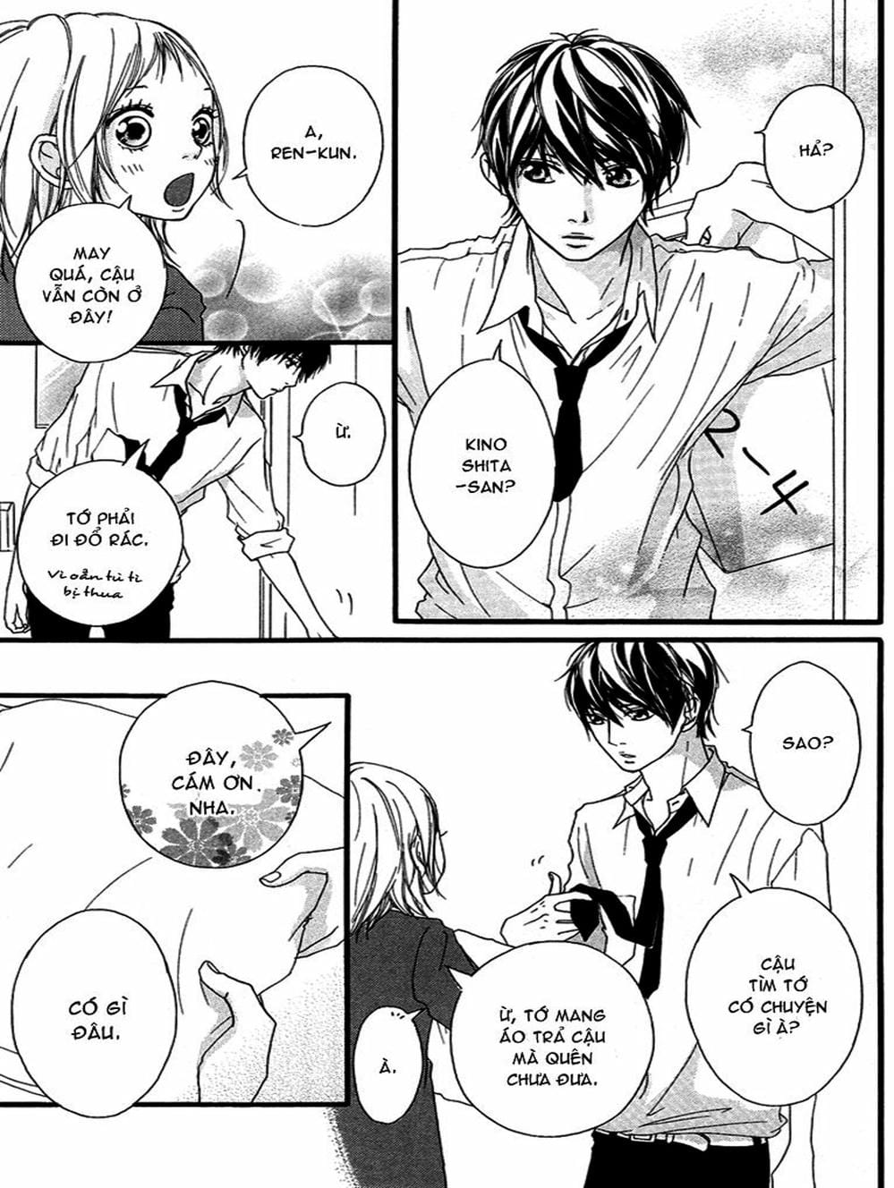 Truyện Tranh Tình Yêu Lấp Lánh - Strobe Edge trang 5