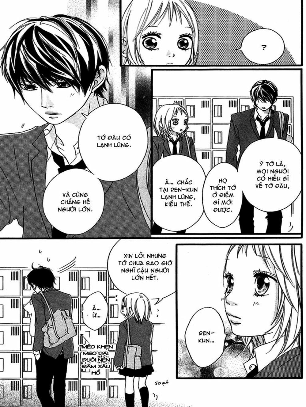 Truyện Tranh Tình Yêu Lấp Lánh - Strobe Edge trang 5