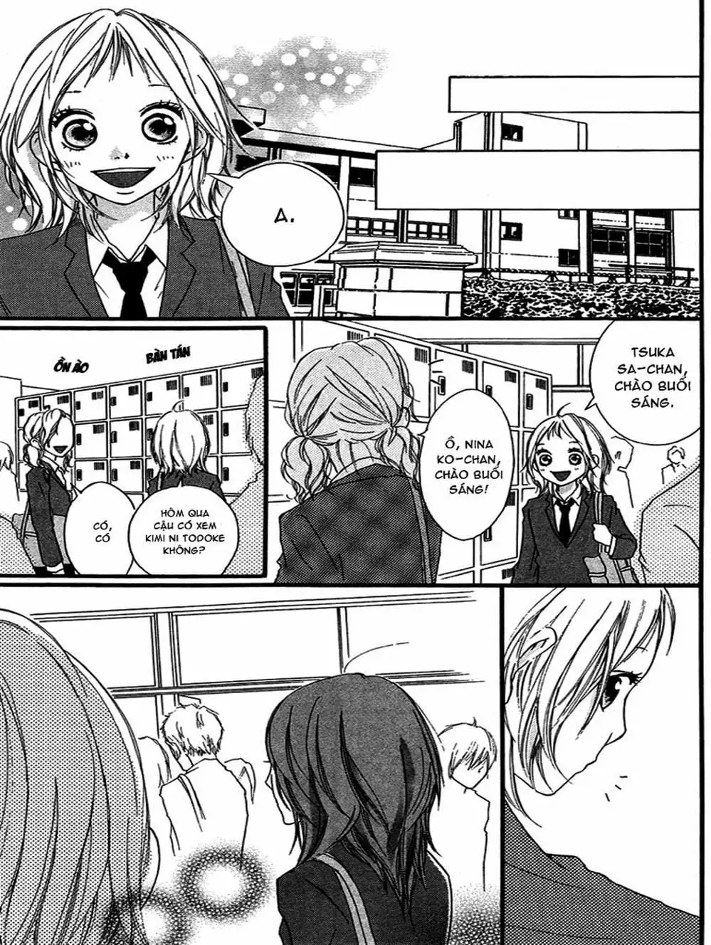 Truyện Tranh Tình Yêu Lấp Lánh - Strobe Edge trang 5