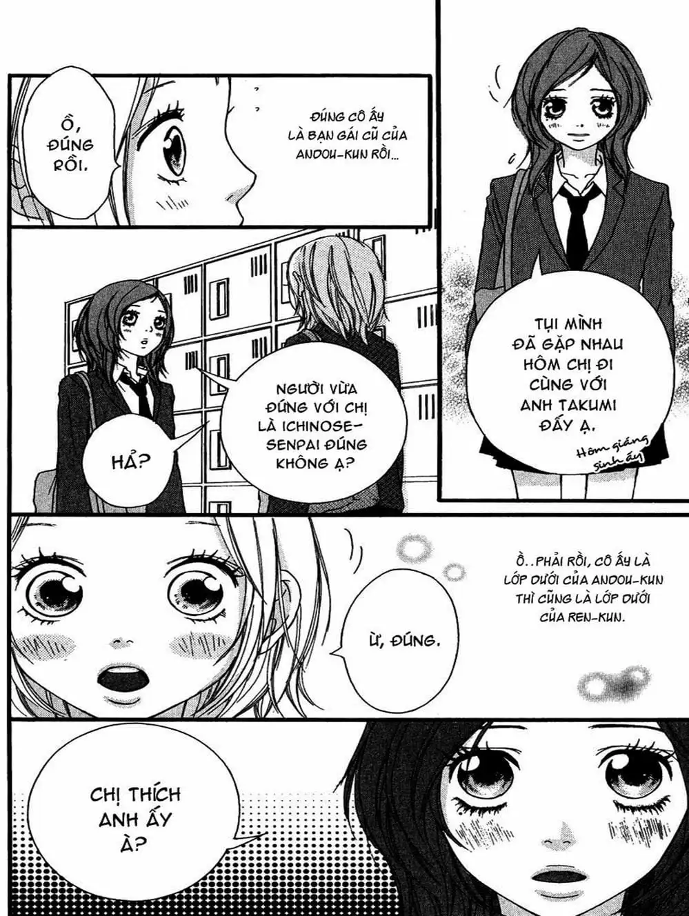 Truyện Tranh Tình Yêu Lấp Lánh - Strobe Edge trang 5