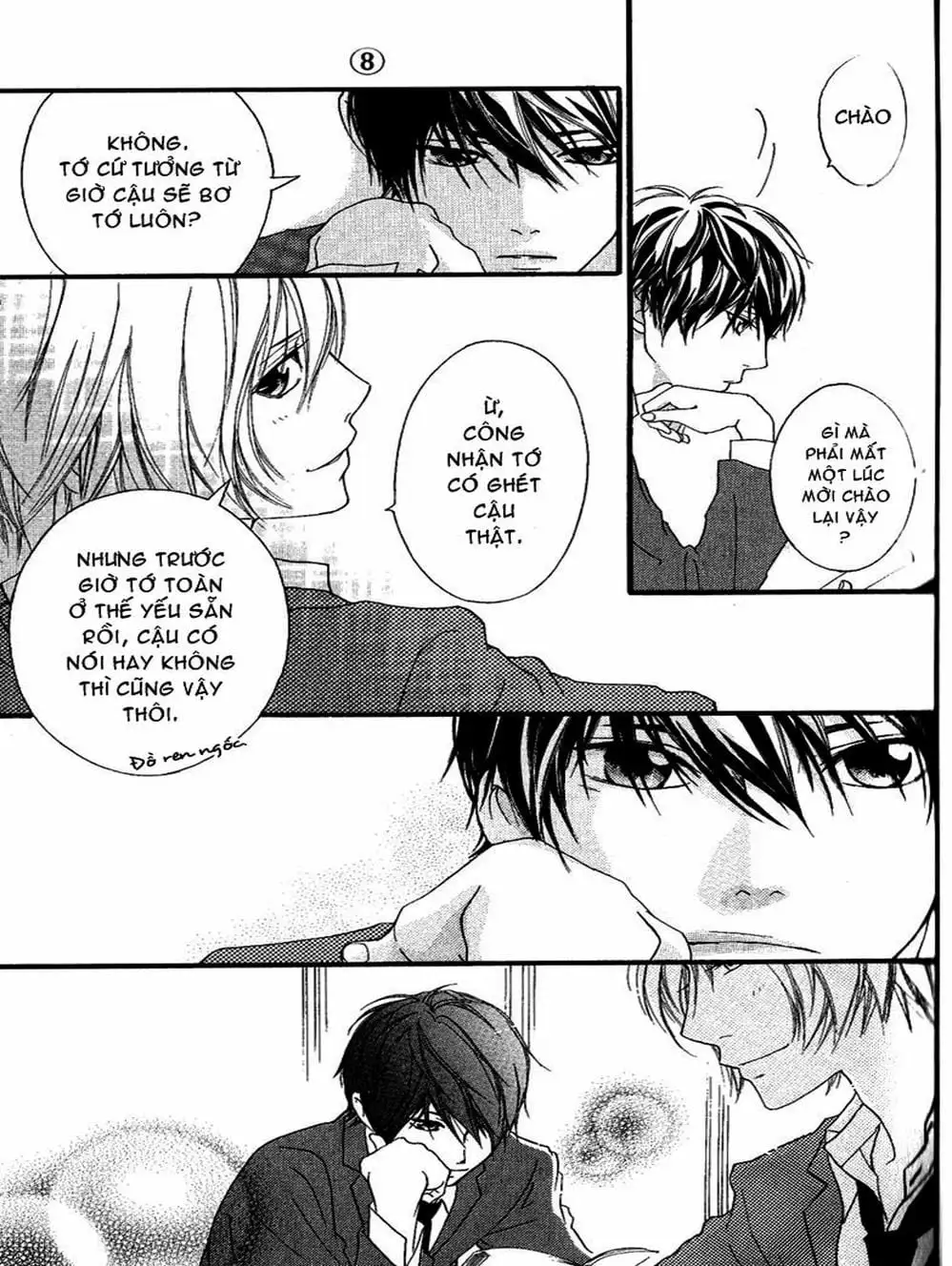 Truyện Tranh Tình Yêu Lấp Lánh - Strobe Edge trang 5