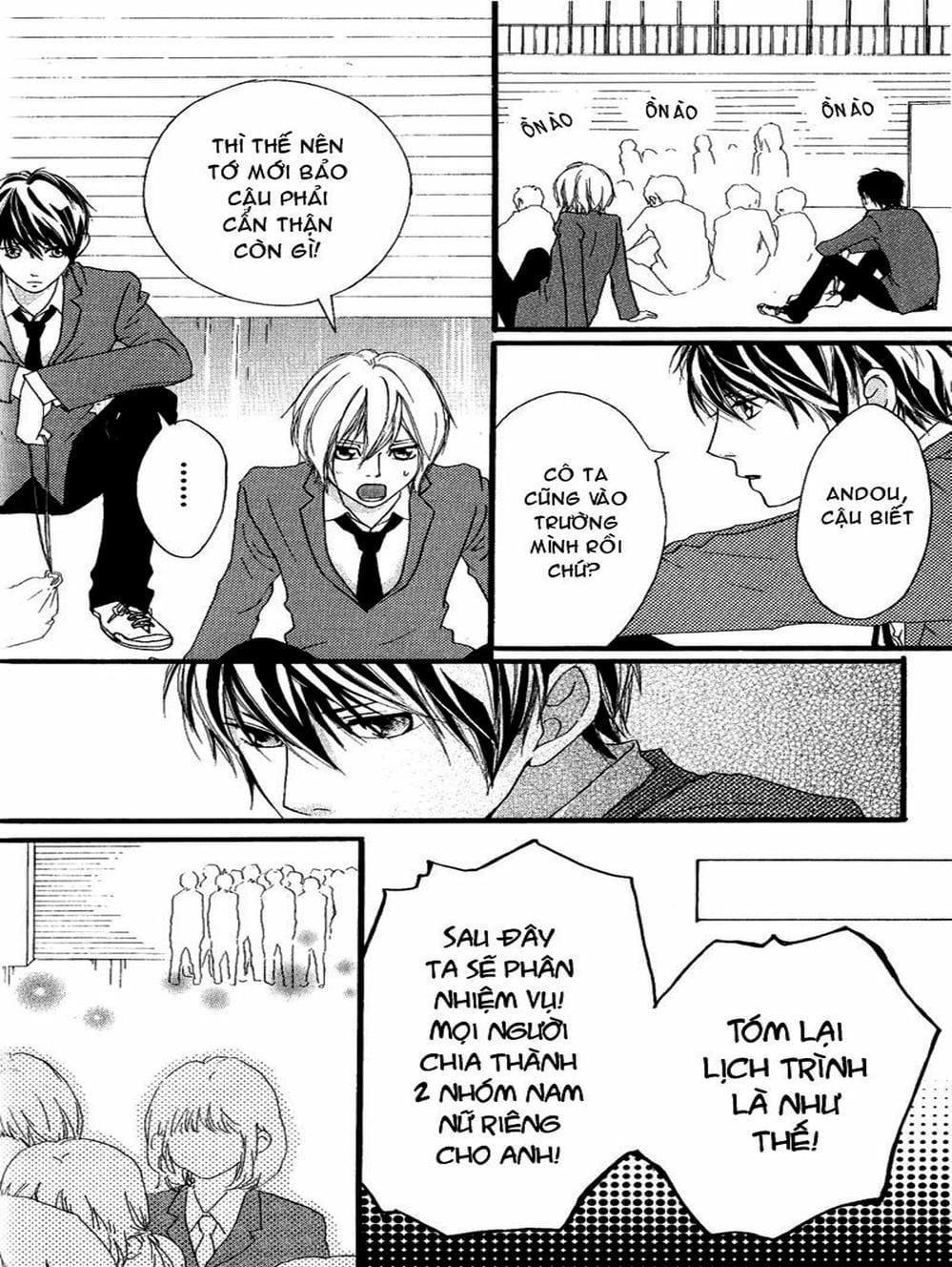 Truyện Tranh Tình Yêu Lấp Lánh - Strobe Edge trang 5