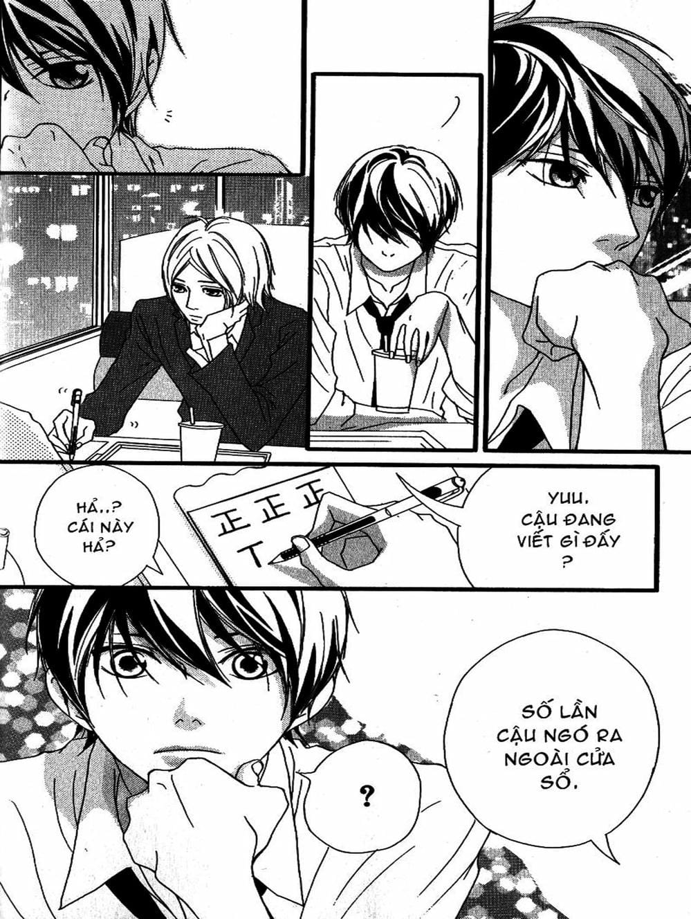 Truyện Tranh Tình Yêu Lấp Lánh - Strobe Edge trang 5