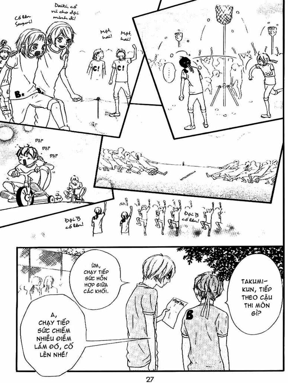 Truyện Tranh Tình Yêu Lấp Lánh - Strobe Edge trang 5