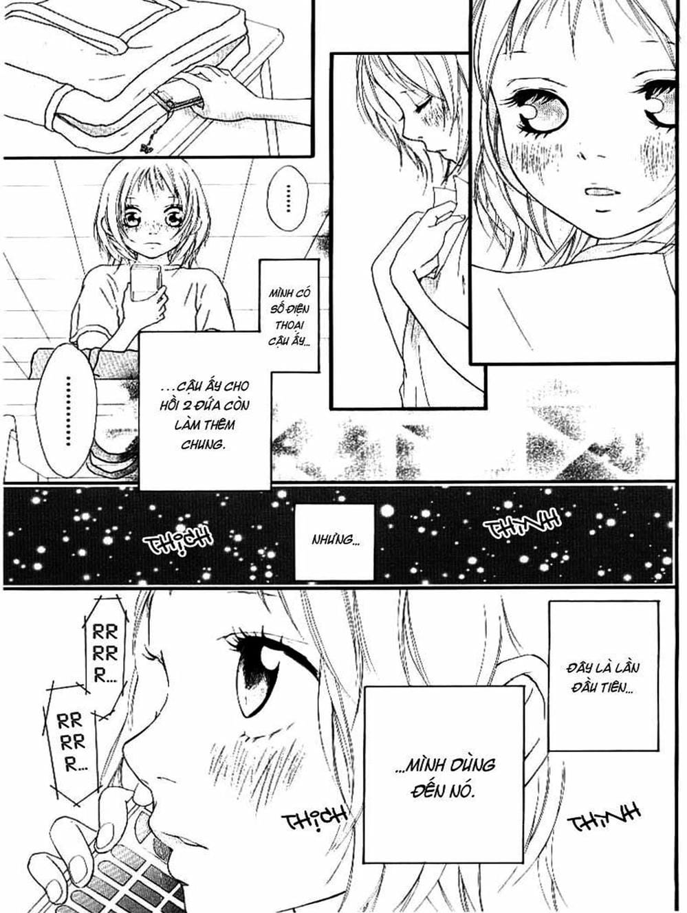 Truyện Tranh Tình Yêu Lấp Lánh - Strobe Edge trang 5