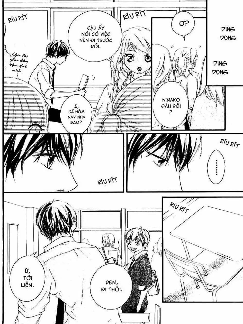 Truyện Tranh Tình Yêu Lấp Lánh - Strobe Edge trang 5