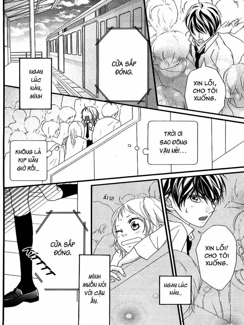 Truyện Tranh Tình Yêu Lấp Lánh - Strobe Edge trang 5