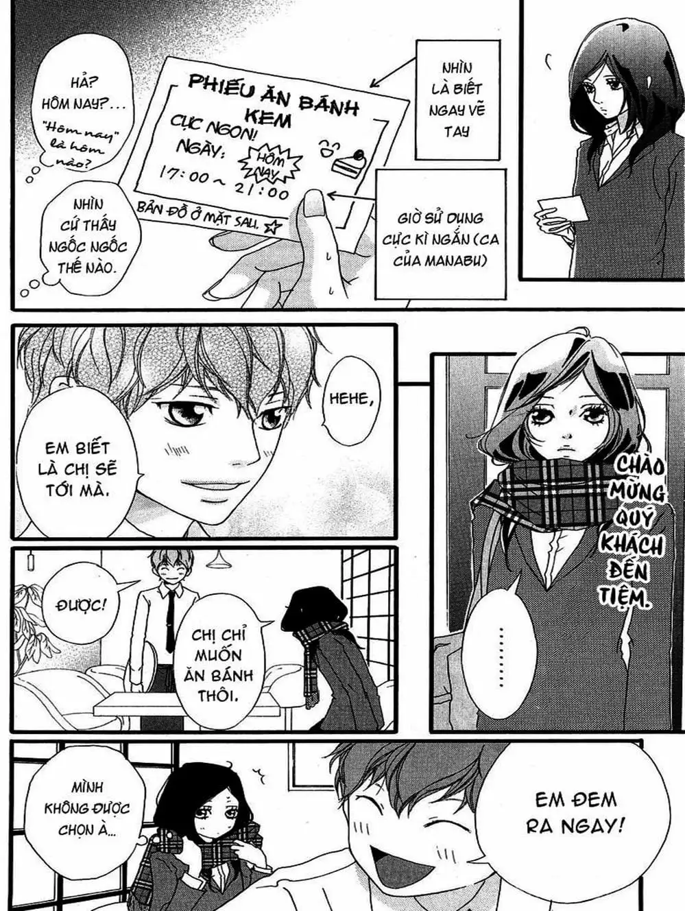 Truyện Tranh Tình Yêu Lấp Lánh - Strobe Edge trang 5