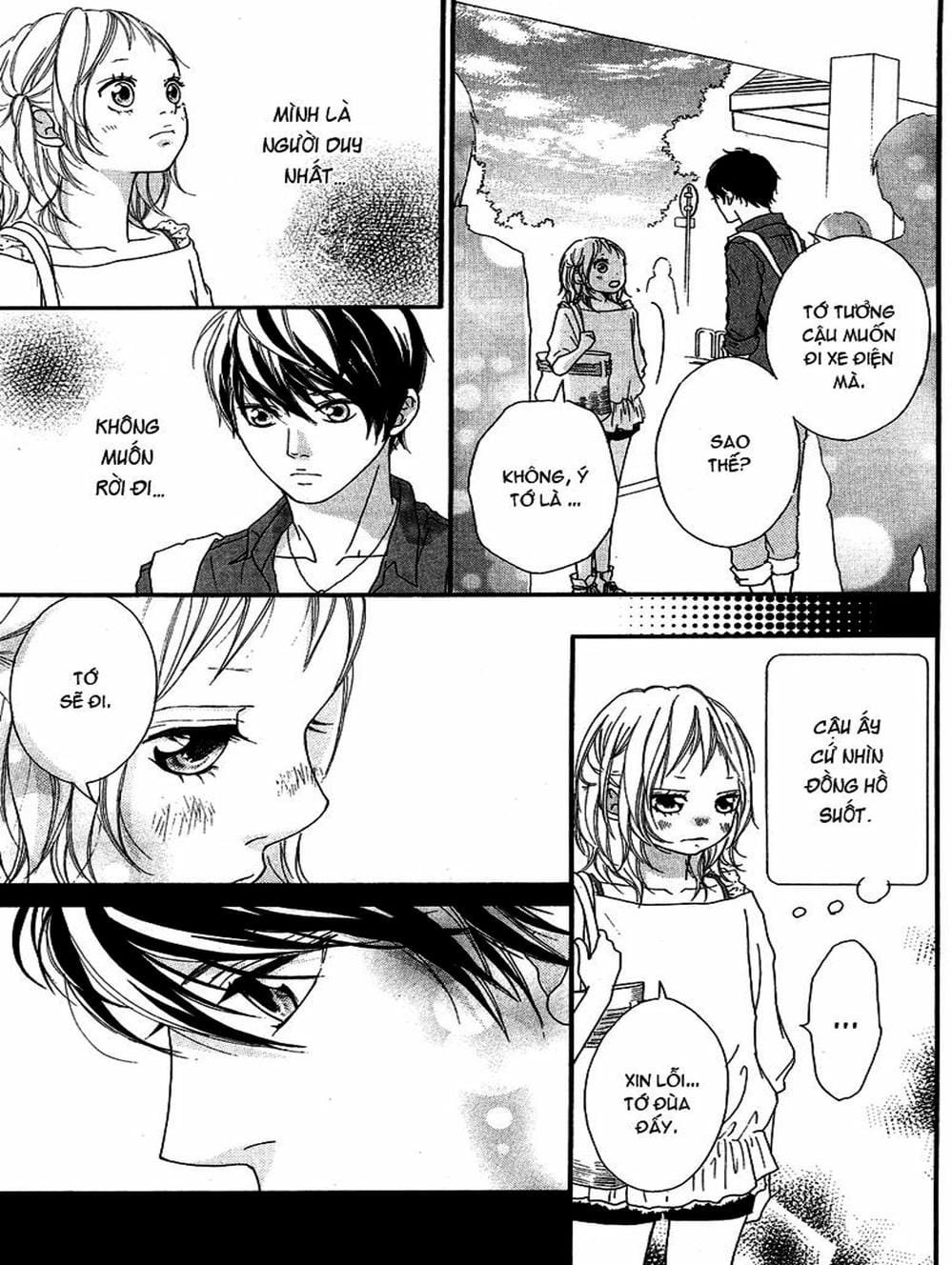 Truyện Tranh Tình Yêu Lấp Lánh - Strobe Edge trang 5