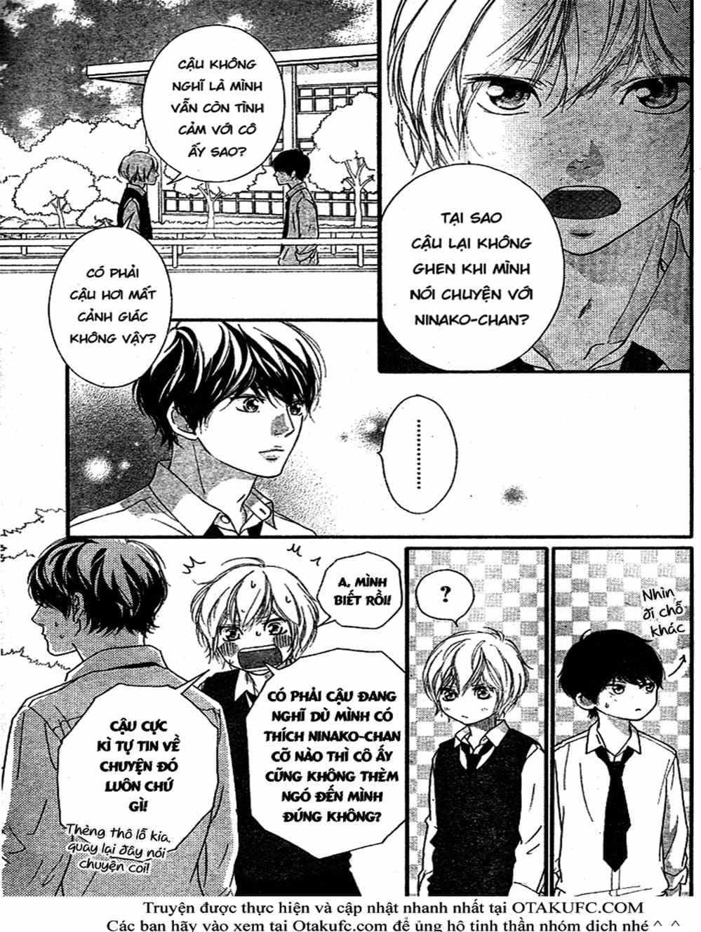 Truyện Tranh Tình Yêu Lấp Lánh - Strobe Edge trang 5