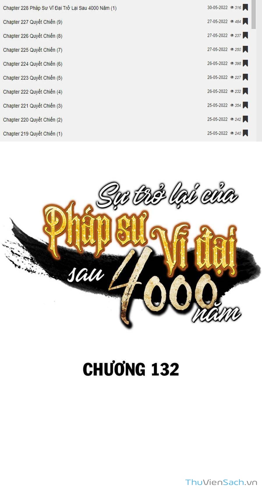 Truyện Tranh Sự Trở Lại Của Pháp Sư Vĩ Đại Sau 4000 Năm trang 5