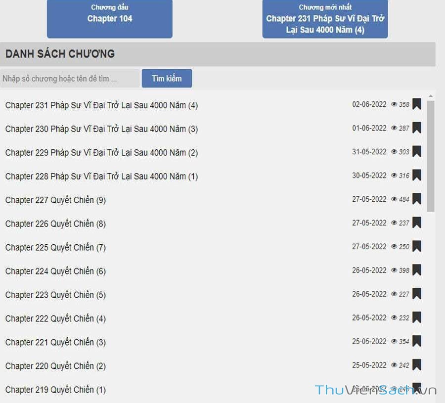 Truyện Tranh Sự Trở Lại Của Pháp Sư Vĩ Đại Sau 4000 Năm trang 5