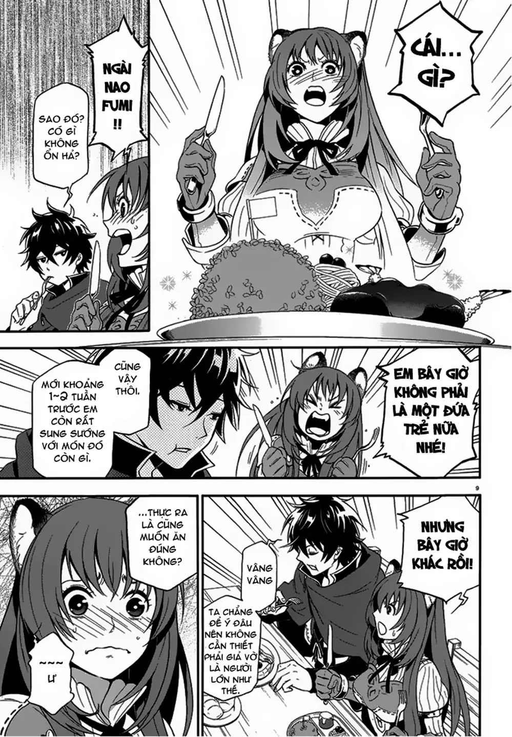 Truyện Tranh Sự Trỗi Dậy Của Anh Hùng Khiên trang 6