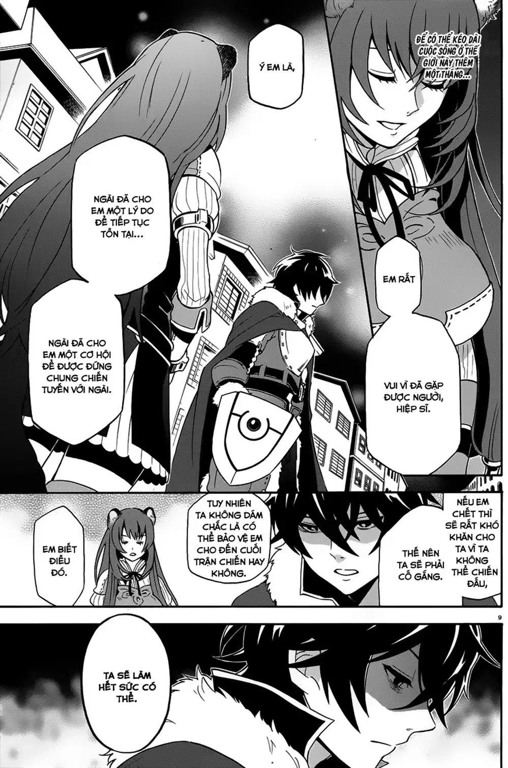 Truyện Tranh Sự Trỗi Dậy Của Anh Hùng Khiên trang 6